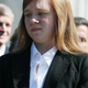 Abigail Noel Fisher speaks to the media Oct. 10, 2012, in Washington, D.C., after the Supreme Court heard arguments in her affirmative action case against the University of Texas.
Mark Wilson/Getty Images